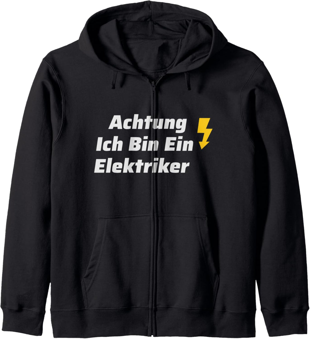 Lustige Elektriker Elektrizität Geschenk Kapuzenjacke