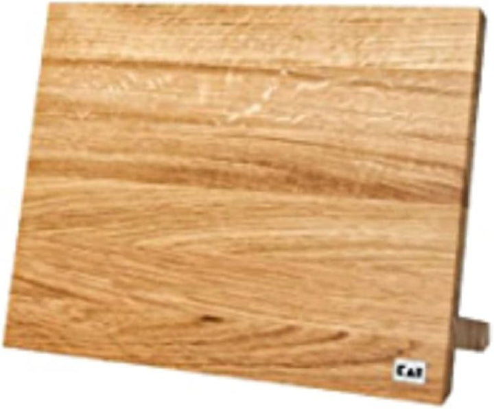 KAI magnetischer Messerblock zum Aufstellen aus Eiche - Premium Holz - Platz für 6-8 Messer - Abmess