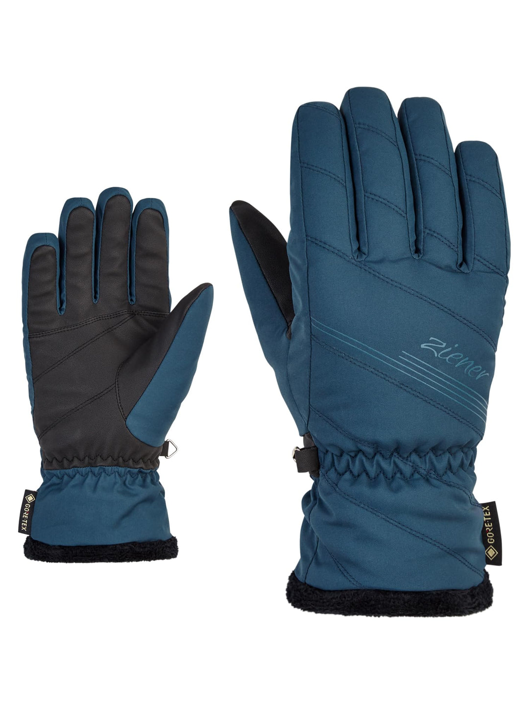 Ziener Damen Kasia Ski-Handschuhe/Wintersport | Gore-Tex 7.5 hale navy, 7.5 hale navy