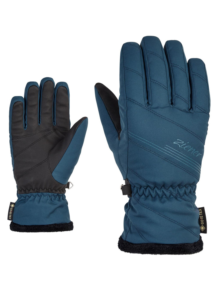 Ziener Damen Kasia Ski-Handschuhe/Wintersport | Gore-Tex 7.5 hale navy, 7.5 hale navy