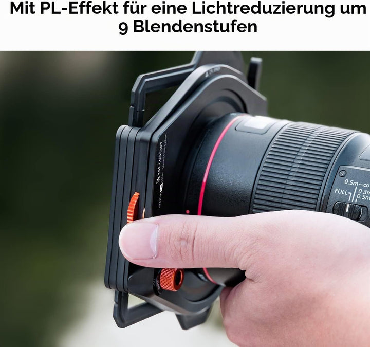 K&amp;F Concept Nano X-PRO Rechteckfilter Square Filter (inkl.100 * 100 * 2mm PL-Filter mit Filterschutz