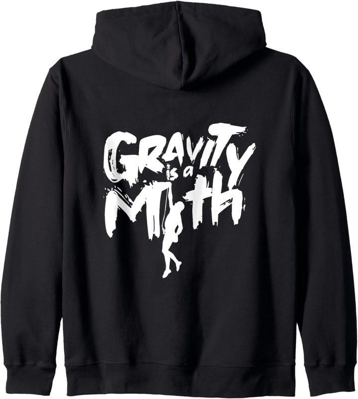 Gravity ist ein Mythos, Kletterklettern, Bouldern Kapuzenjacke