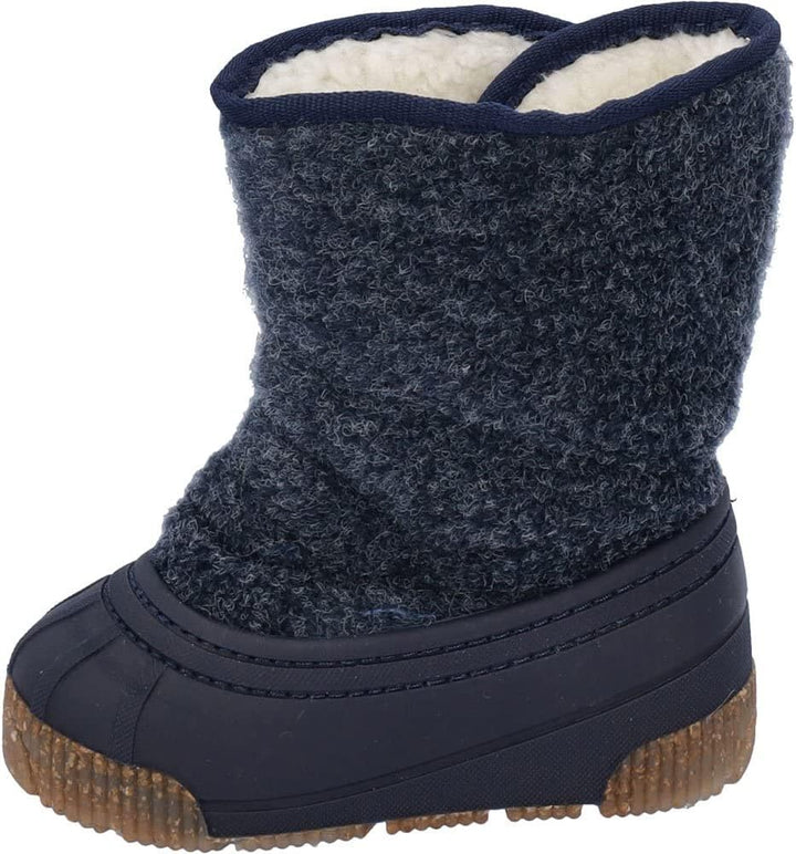 CMP Unisex Kinder Eco Baby Latu Snowboot Shoes Walking Shoe 26/27 EU Blau B Blue Mel, 26/27 EU Blau