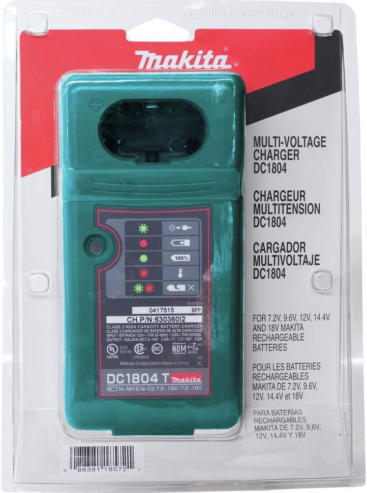 CHARGEUR MAKITA NI-CD/NI-MH 7,2 À  18 V DC1804-194149-7