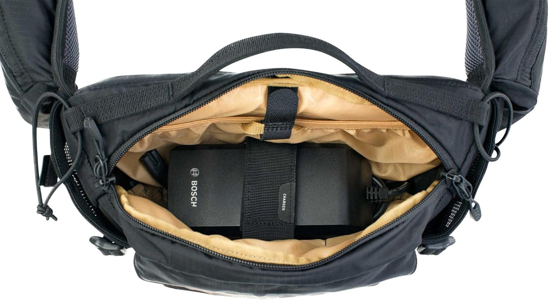 EVOC HIP PACK PRO E-RIDE 3 Hüfttasche Bauchtasche für E-Bike-Touren & Trails (3L Fassungsvermögen, A