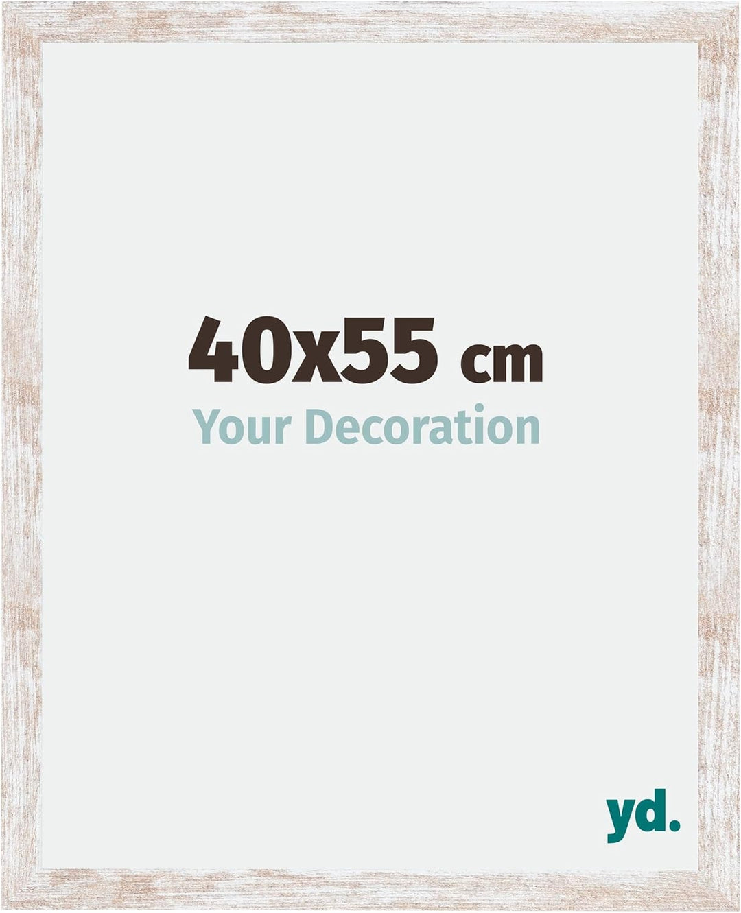 yd. Your Decoration - Bilderrahmen 40,00x55,00 cm - Bilderrahmen aus MDF mit Acrylglas - Antireflex