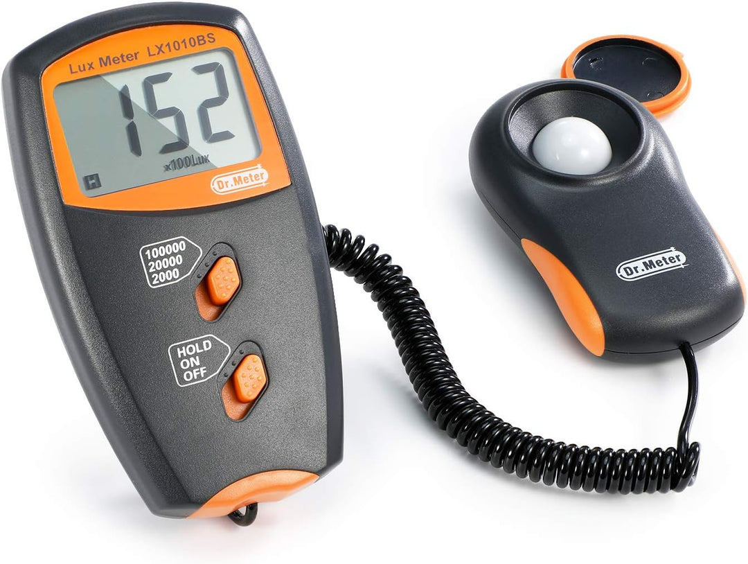 Luxmeter - Dr.meter Belichtungsmesser Digital Luxmeter Lichtmessung Beleuchtungs messgerät LX1010B 1