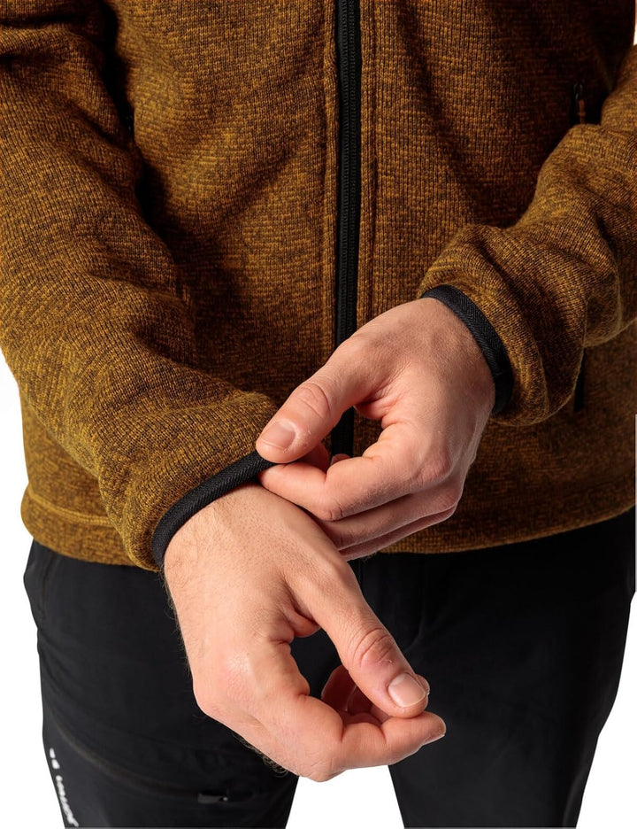 VAUDE Men's Rienza Jacket III - Fleecejacke Herren S silt brown, S silt brown
