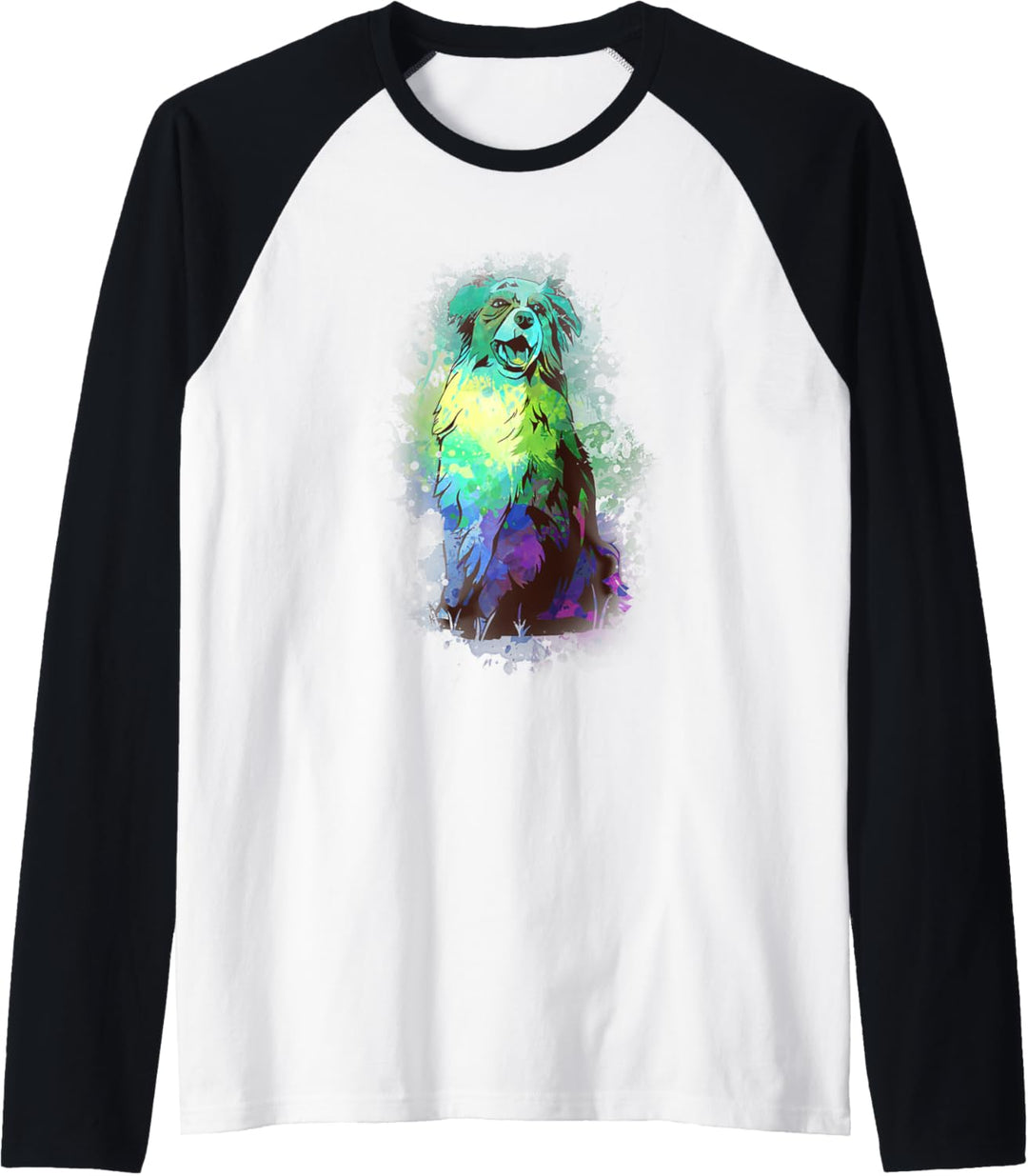Australian Shepherd Bekleidung für Aussie Mama & Dad Aussie Raglan