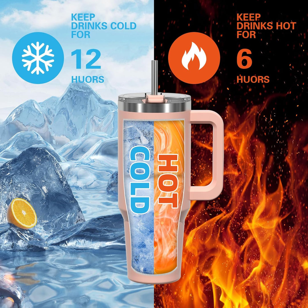 WATERSY 40oz Kaffeebecher to Go Thermobecher Doppelwandiger Edelstahl Vakuum Auslaufsicher Trinkbech
