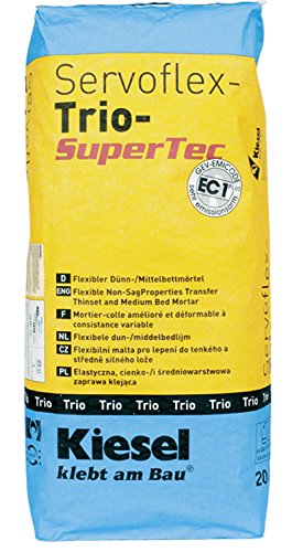 Servoflex-Trio SuperTec grau 20kg Dünn- und Mittelbettmörtel