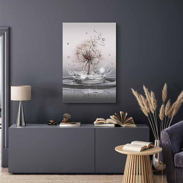 murando - Bilder Pusteblume 60x90 cm Vlies Leinwandbild 1 tlg Kunstdruck modern Wandbilder XXL Wandd
