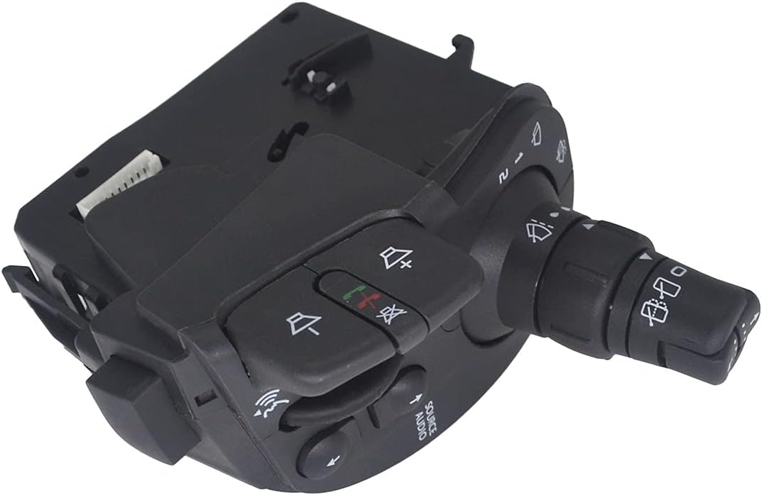 ZEALfix Radio Wischerschalter Lenkhebel 8201359195 für R-enault Clio 3 Kangoo Modus 7701068115 82015