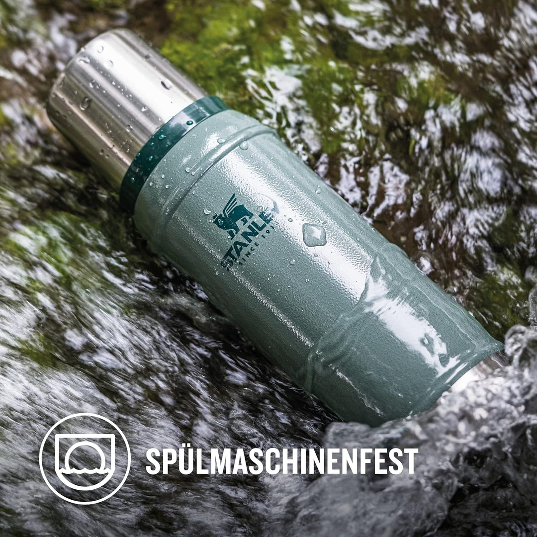 Stanley Classic Legendary Thermosflasche- Thermos Hält 15-48 Stunden Heiss oder Kalt - Edelstahl The