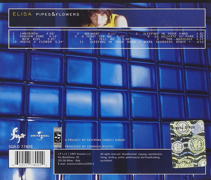 Pipes And Flowers, Audio-CD