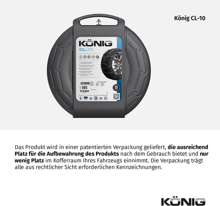 KÖNIG CL-10 102 - Schneeketten, CL-10 102