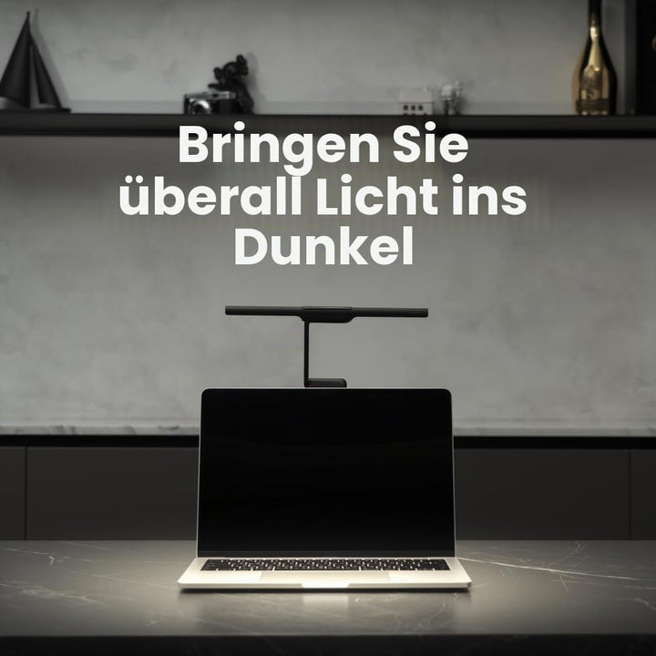 BenQ LaptopBar Monitor-Leuchte für Laptop, automatische Dimmfunktion, einstellbare Farbtemperatur mi