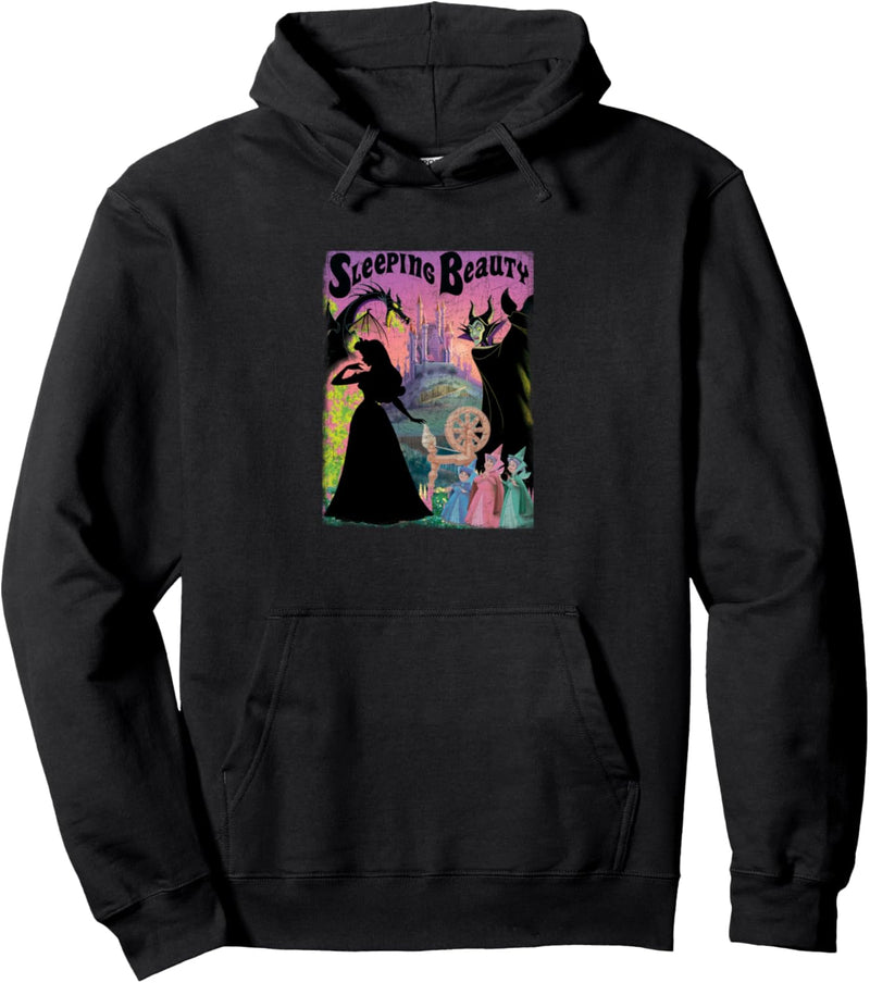 Disney Sleeping Beauty Aurora Maleficent Poster Pullover Hoodie