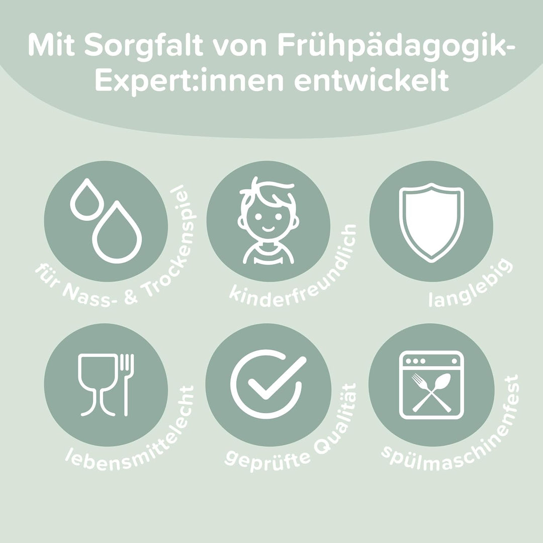 Inspire My Play 6 x Pipetten für Kinder – Pipetten-Tropfer für Kinder – Sensorisches Spielzeug und Z