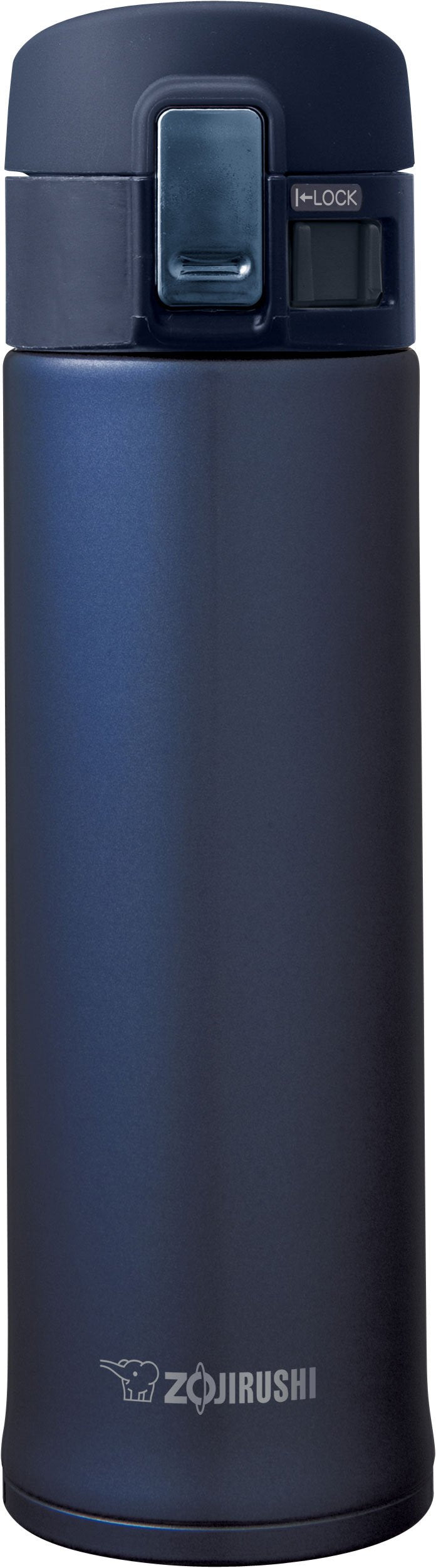 KitchenCraft - Zojirushi Reisebecher/Thermosbecher aus Edelstahl - 480 ml - Smokey Blue 6.7 x 6.7 x