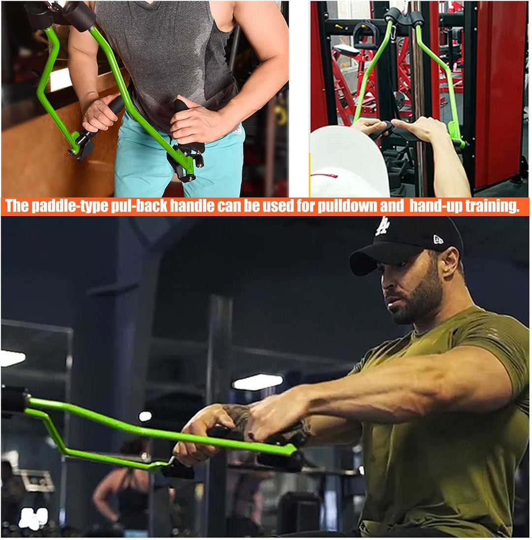 KORIKAHM Home Gym Fitness Spreizstange Multi-Grip Breit Latzugstange Neutral Grip Griff Latzugaufsät