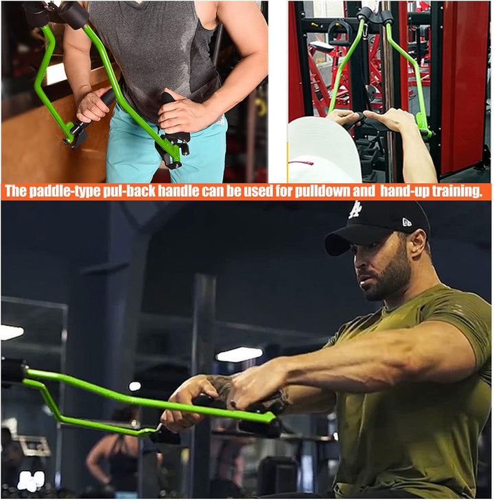 KORIKAHM Home Gym Fitness Spreizstange Multi-Grip Breit Latzugstange Neutral Grip Griff Latzugaufsät