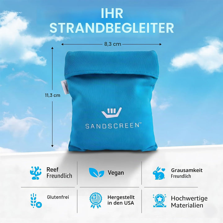 SHAKALO Sandschutz-Sandentfernungsbeutel, Talkfrei und Rifffreundlich, frisch, sauber und sandfrei 1
