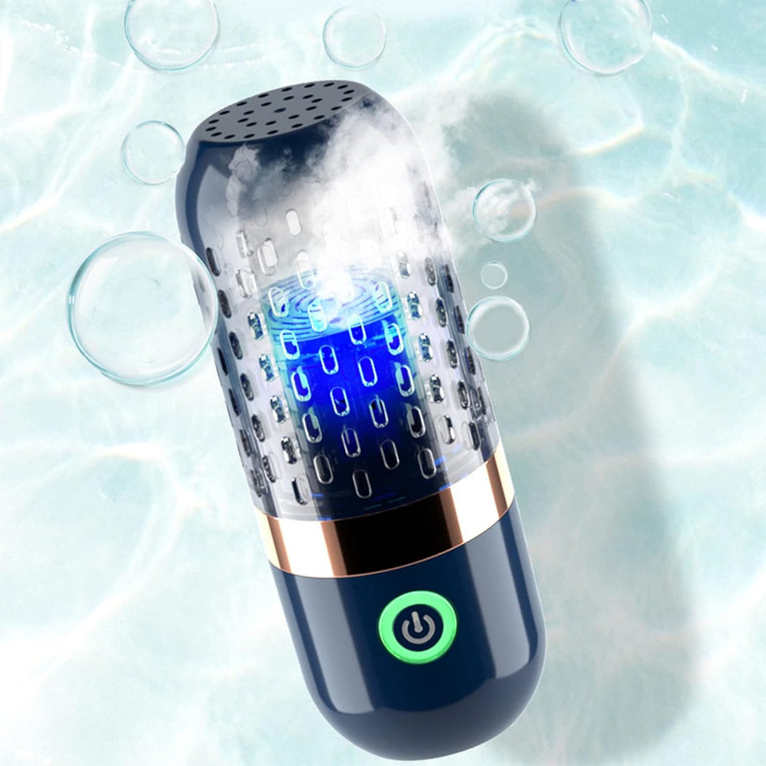 Obst- und Gemüsewaschmaschine, Tragbarer Wiederaufladbarer Kapselform-Lebensmittelreiniger USB-Wirel