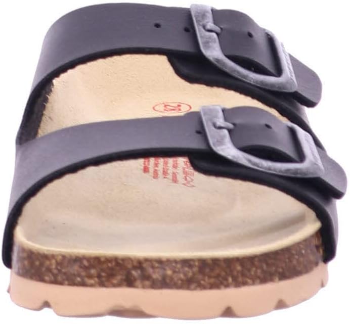 Superfit FUSSBETTPANTOFFEL Hausschuhe 1-800111 Jungen 24 EU Schwarz 0000, 24 EU Schwarz 0000