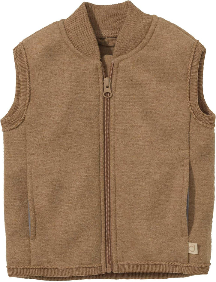 Disana WALK-WESTE Baby & Kinder - 100% Bio-Merino, Wollwalk – atmungsaktiv & warm - unisex Gr. 74 –