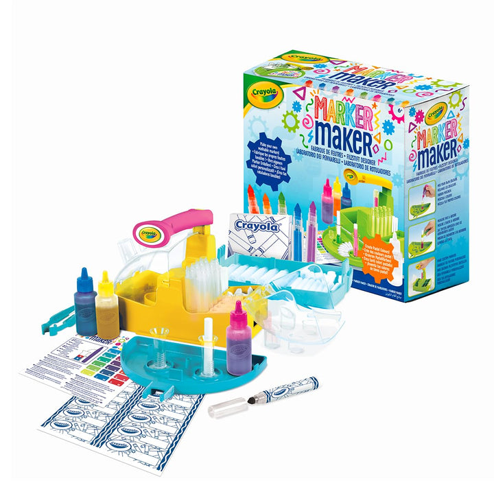 CRAYOLA - Labor für Buntstifte, Kreative Aktivität und Geschenk für Kinder, Marker Maker, Internatio