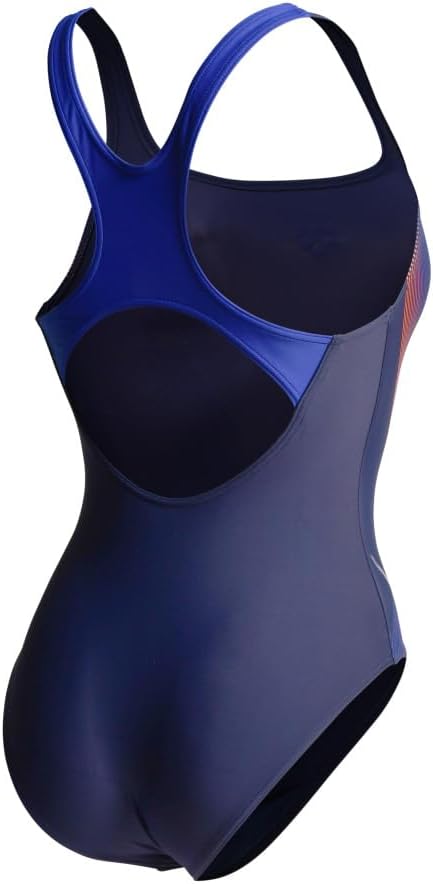 ARENA Damen Women's My Crystal Swimsuit Control Pro Back One Piece Swimsuit (1er Pack) 34 Navy-neonb