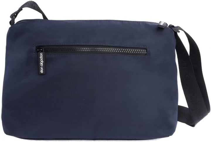 DON ALGODON Damen Zita Umhängetaschen, 30 x 9.5 x 19 cm Marineblau, Marineblau