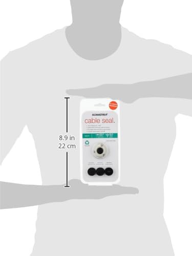 SCANSTRUT SMALL Deck Seal SS Connector - .83" Cable - .35" Connectors up to 21mm/Cables 4-9mm Weiss