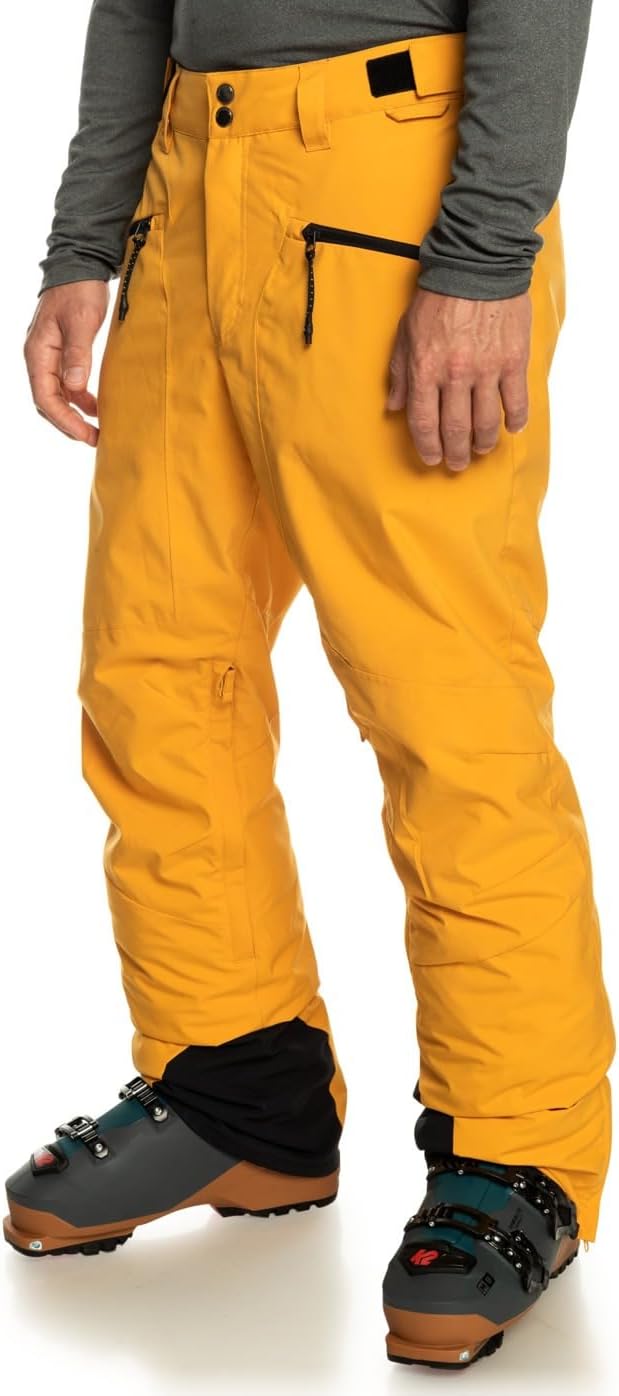 Quiksilver Herren Wanderhose Boundry S Mineral Yellow, S Mineral Yellow