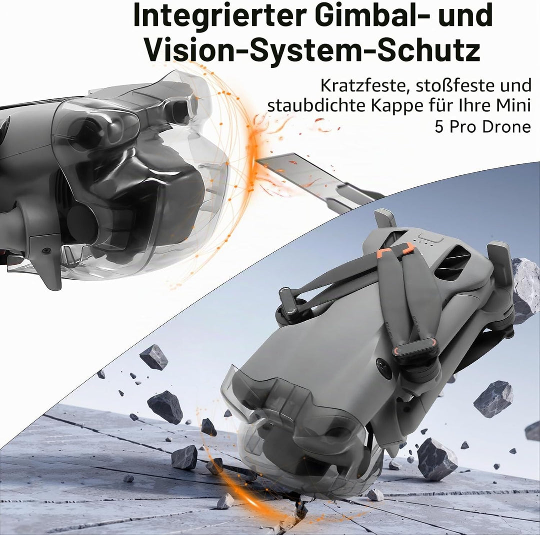 Mini 5 Pro Gimbal Abdeckung – Drohnenzubehör Ersatz Objektivdeckel Kameraschutz Kratzfeste Gimbal Sc
