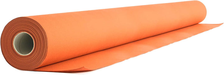 AROBA 1x Airlaid Tischdeckenrolle (Orange, 1,2 m x 24 m) - Stoffähnliche Tischdecke - Hochwertige Ti