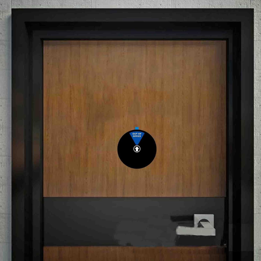 Büro-Türschild, Aufschrift "Do Not Disturb/Come in Welcome/Out of Office/in a Meeting/Back Soon/Work