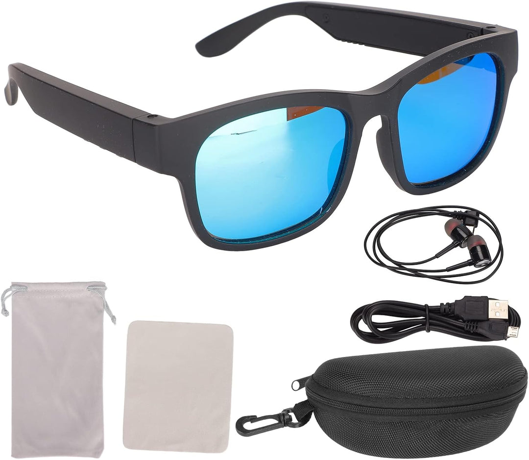 Smart Glasses, Smart Audio Sonnenbrillen, Noise Cancelling, Freisprechen, Open-Ear-Lautsprecher mit