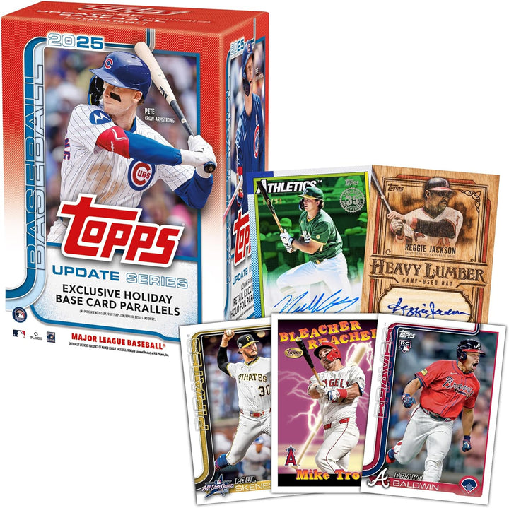 2025 Topps Baseball Update Serie – werksseitig versiegelt – Vorteilsbox