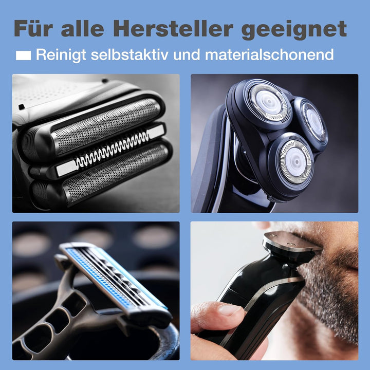 bio-chem Scherkopfreiniger Nachfüllflüssigkeit für Reinigungs-Kartuschen von Rasierer/Rasierapparat/