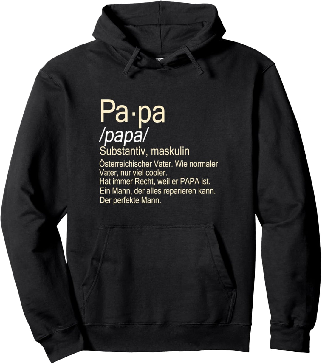 Papa - Österreichischer Vater Pullover Hoodie