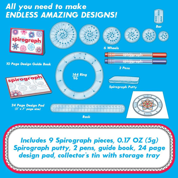 Kahootz Spirograph Design-Dose Set Modern, Modern
