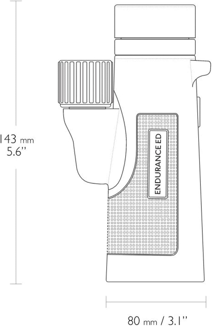 Endurance ED MONOCULAR 36320 8X42 Vert 8 x 42, 8 x 42