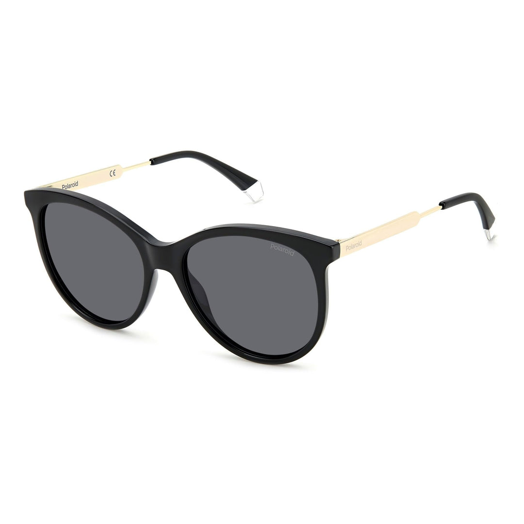Polaroid Unisex Sunglasses 57 807/M9 Black, 57 807/M9 Black