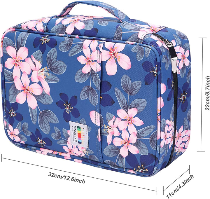 BOMKEE Federmäppchen Grosse, 304 Schlitze Etui Stifte Schule Federmappe Federtasche Maeppchen Mäppch