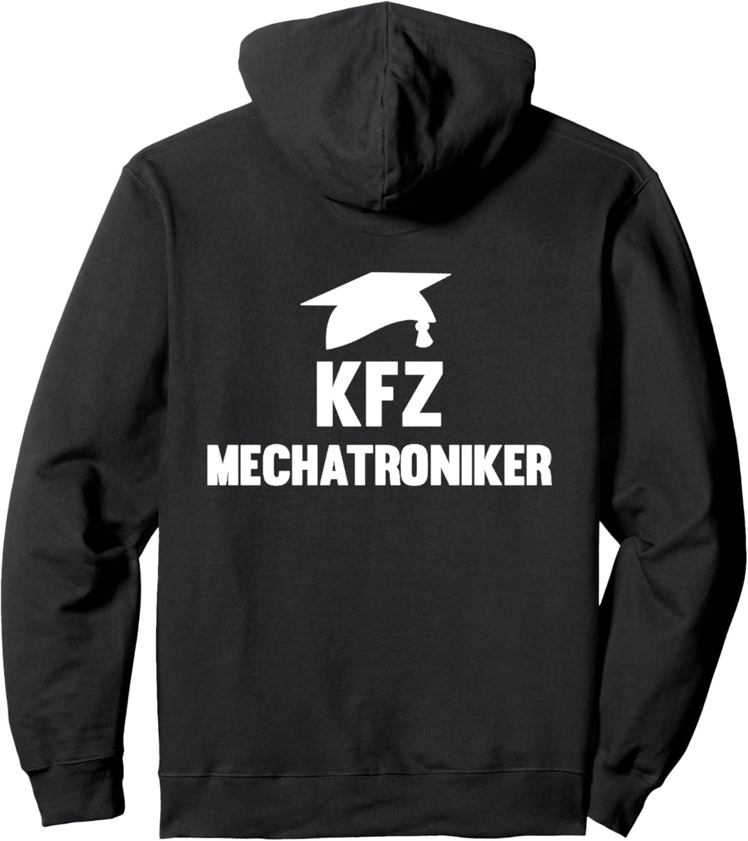 KFZ-Mechatroniker Abschluss Geselle Prüfung bestanden Pullover Hoodie
