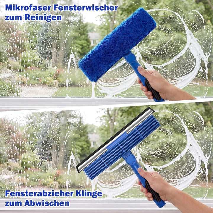 window cleaning Grau (Grün)