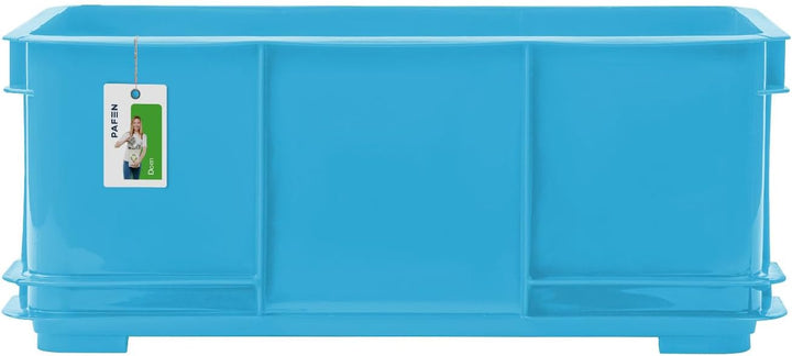 3x Euro Stapelbox 20l - 43 x 35 x 18 cm - Eco Aufbewahrungsbehälter Euro-box Stapelkasten Transport