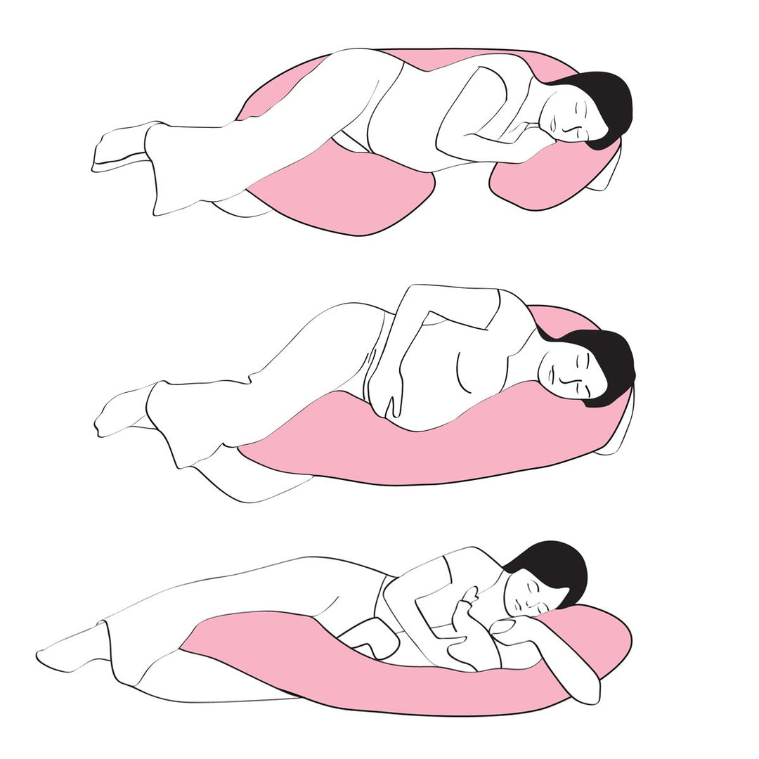 100002 Still- und Lagerungskissen Blumen, lila, Lila